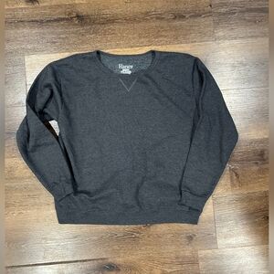 Hanes Charcoal Crewneck Sweatshirt
